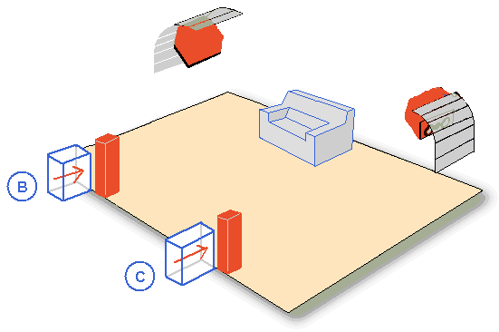 Drawing of new room layout